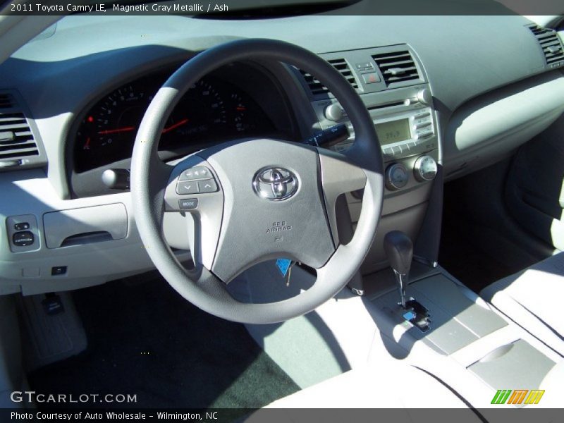 Magnetic Gray Metallic / Ash 2011 Toyota Camry LE