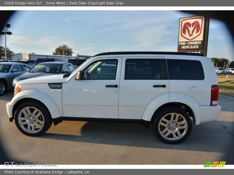 Stone White / Dark Slate Gray/Light Slate Gray 2008 Dodge Nitro SLT