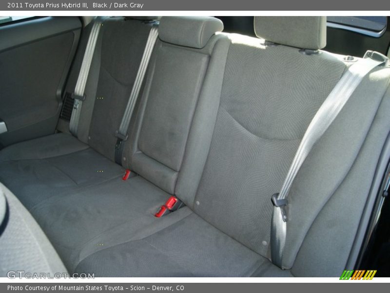 Black / Dark Gray 2011 Toyota Prius Hybrid III