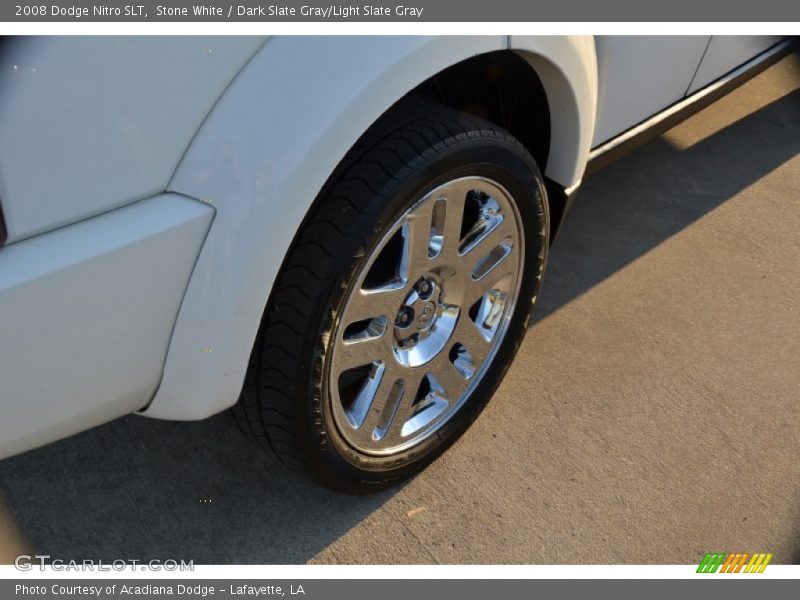 Stone White / Dark Slate Gray/Light Slate Gray 2008 Dodge Nitro SLT