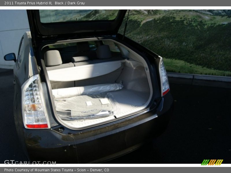 Black / Dark Gray 2011 Toyota Prius Hybrid III