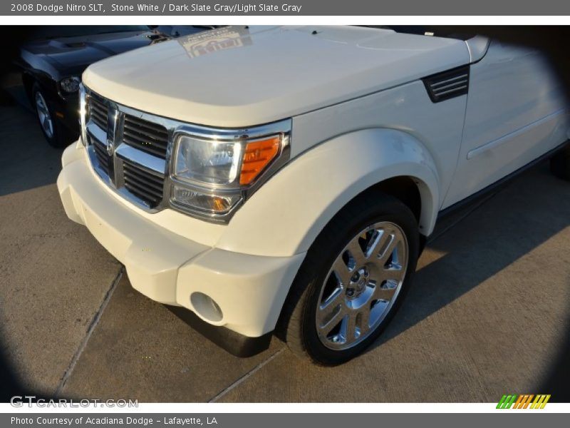 Stone White / Dark Slate Gray/Light Slate Gray 2008 Dodge Nitro SLT
