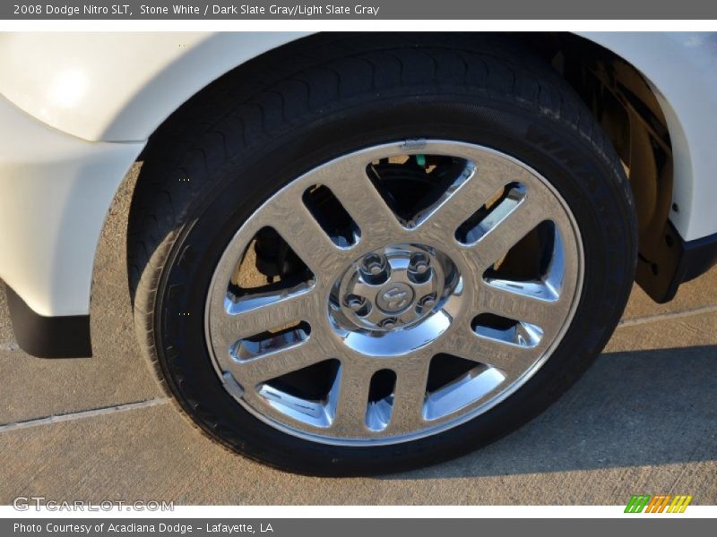 Stone White / Dark Slate Gray/Light Slate Gray 2008 Dodge Nitro SLT