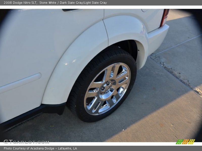 Stone White / Dark Slate Gray/Light Slate Gray 2008 Dodge Nitro SLT