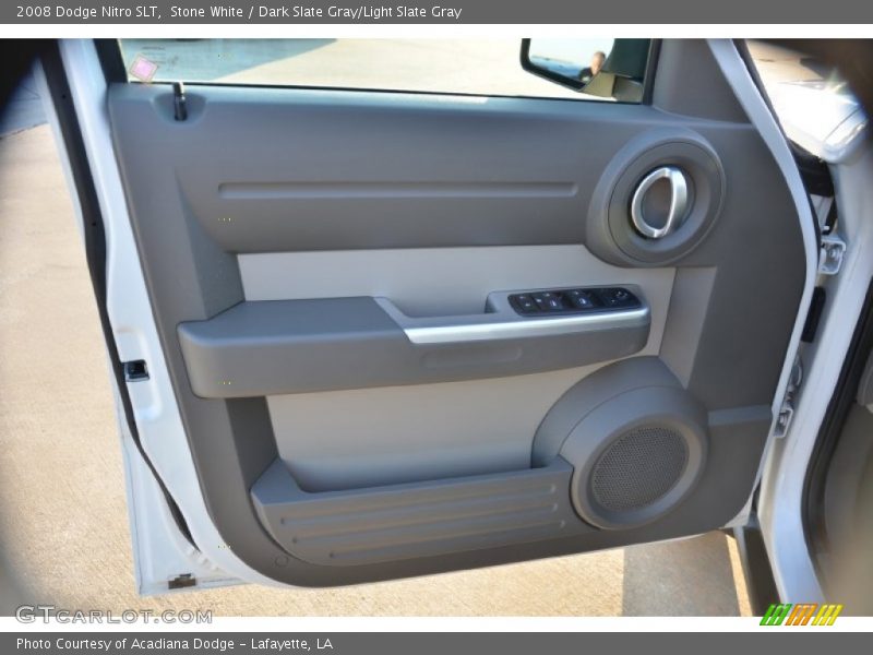 Stone White / Dark Slate Gray/Light Slate Gray 2008 Dodge Nitro SLT