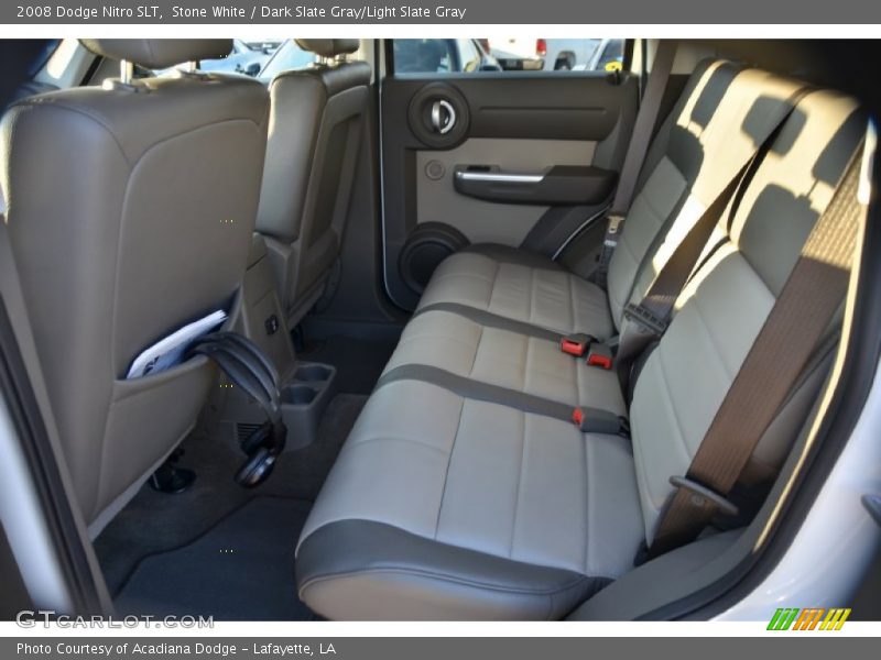 Stone White / Dark Slate Gray/Light Slate Gray 2008 Dodge Nitro SLT