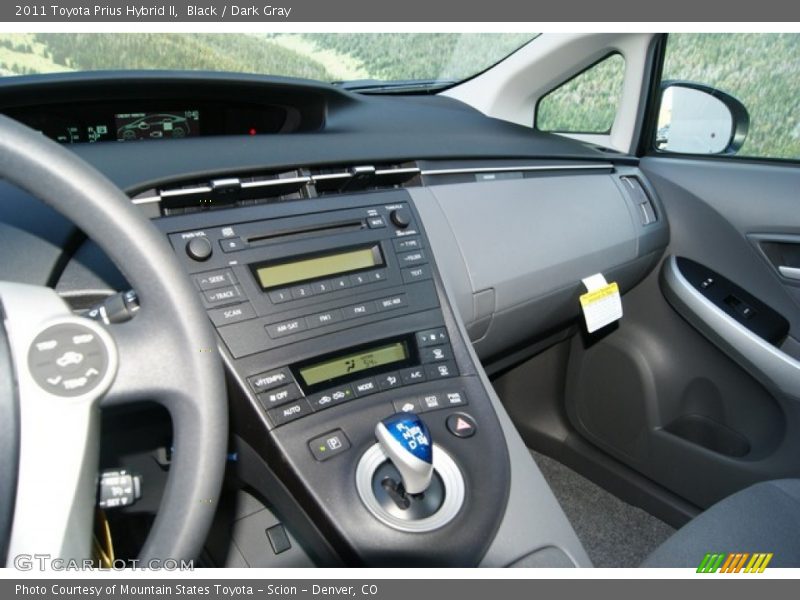 Black / Dark Gray 2011 Toyota Prius Hybrid II