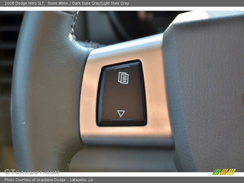 Stone White / Dark Slate Gray/Light Slate Gray 2008 Dodge Nitro SLT