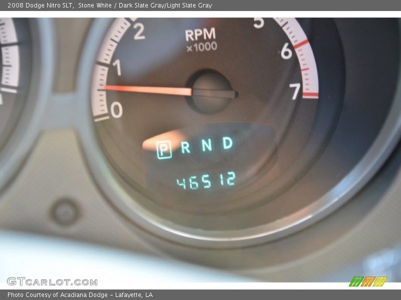 Stone White / Dark Slate Gray/Light Slate Gray 2008 Dodge Nitro SLT