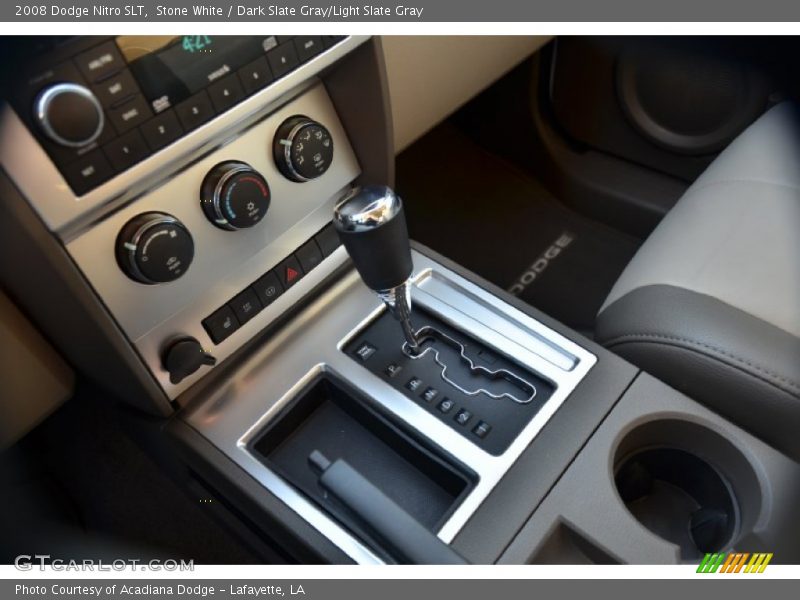 Stone White / Dark Slate Gray/Light Slate Gray 2008 Dodge Nitro SLT
