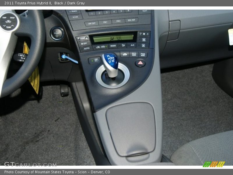 Black / Dark Gray 2011 Toyota Prius Hybrid II