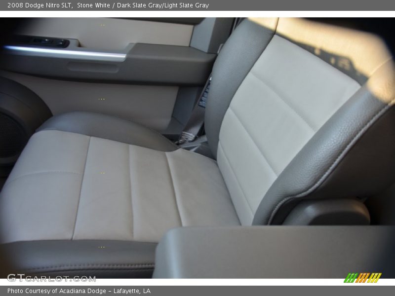 Stone White / Dark Slate Gray/Light Slate Gray 2008 Dodge Nitro SLT
