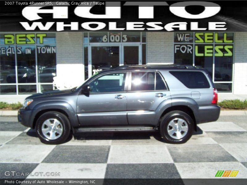 Galactic Gray Mica / Taupe 2007 Toyota 4Runner SR5