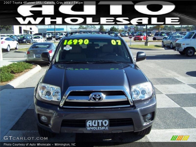 Galactic Gray Mica / Taupe 2007 Toyota 4Runner SR5