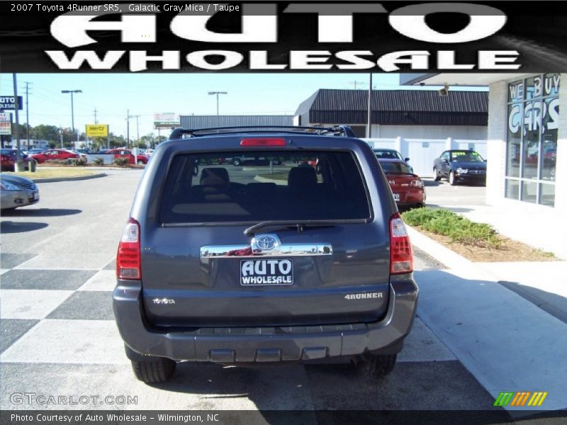 Galactic Gray Mica / Taupe 2007 Toyota 4Runner SR5