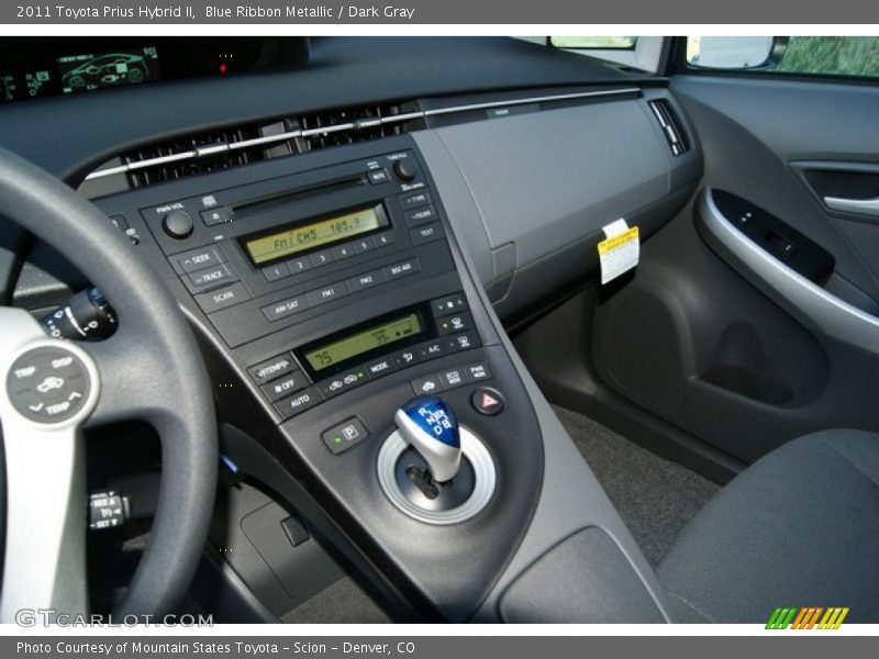 Blue Ribbon Metallic / Dark Gray 2011 Toyota Prius Hybrid II