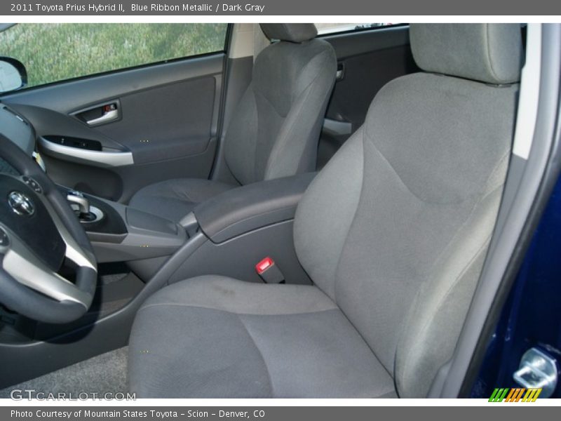 Blue Ribbon Metallic / Dark Gray 2011 Toyota Prius Hybrid II