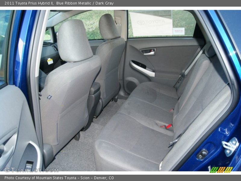 Blue Ribbon Metallic / Dark Gray 2011 Toyota Prius Hybrid II
