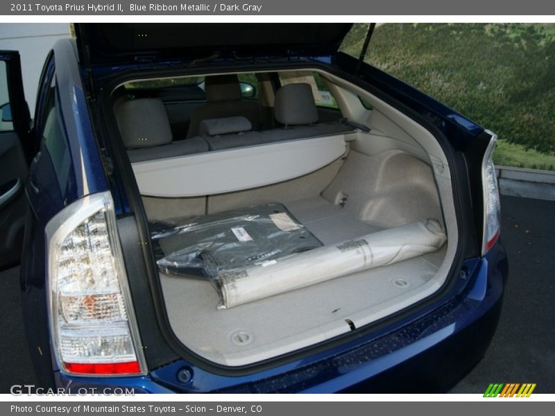 Blue Ribbon Metallic / Dark Gray 2011 Toyota Prius Hybrid II