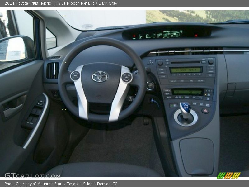 Blue Ribbon Metallic / Dark Gray 2011 Toyota Prius Hybrid II