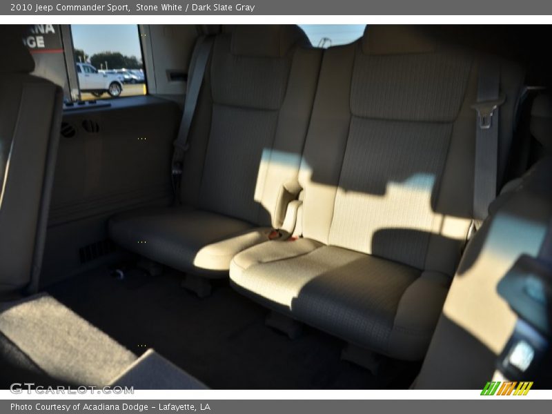 Stone White / Dark Slate Gray 2010 Jeep Commander Sport