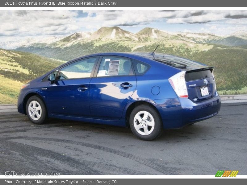 Blue Ribbon Metallic / Dark Gray 2011 Toyota Prius Hybrid II