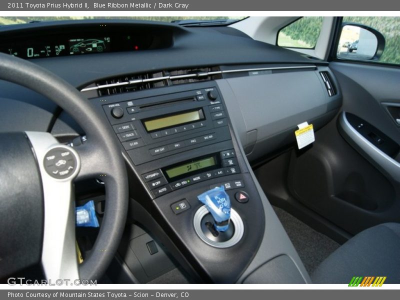 Blue Ribbon Metallic / Dark Gray 2011 Toyota Prius Hybrid II