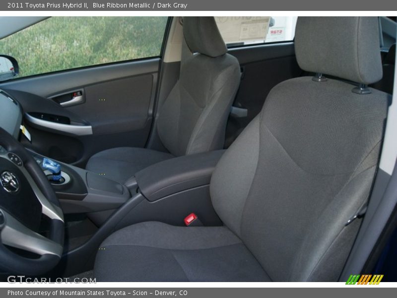 Blue Ribbon Metallic / Dark Gray 2011 Toyota Prius Hybrid II