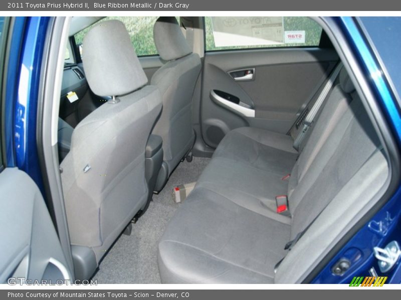 Blue Ribbon Metallic / Dark Gray 2011 Toyota Prius Hybrid II