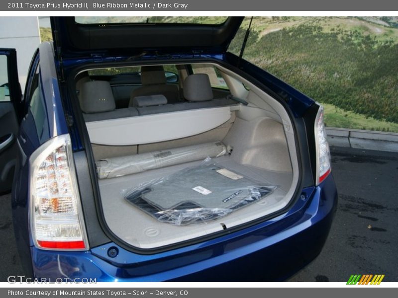 Blue Ribbon Metallic / Dark Gray 2011 Toyota Prius Hybrid II