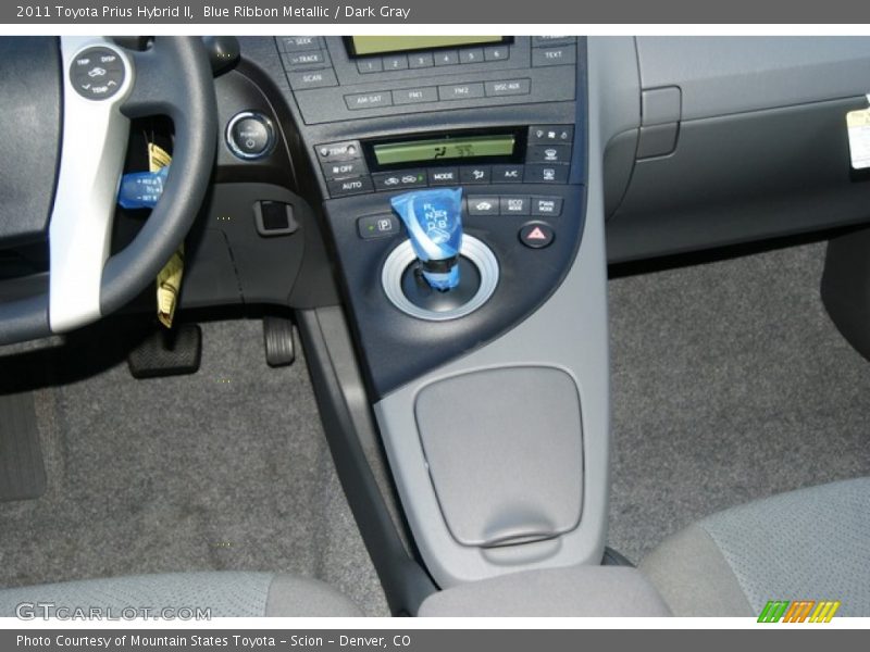 Blue Ribbon Metallic / Dark Gray 2011 Toyota Prius Hybrid II