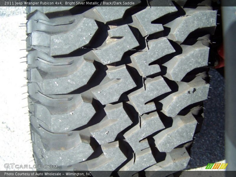 Bright Silver Metallic / Black/Dark Saddle 2011 Jeep Wrangler Rubicon 4x4