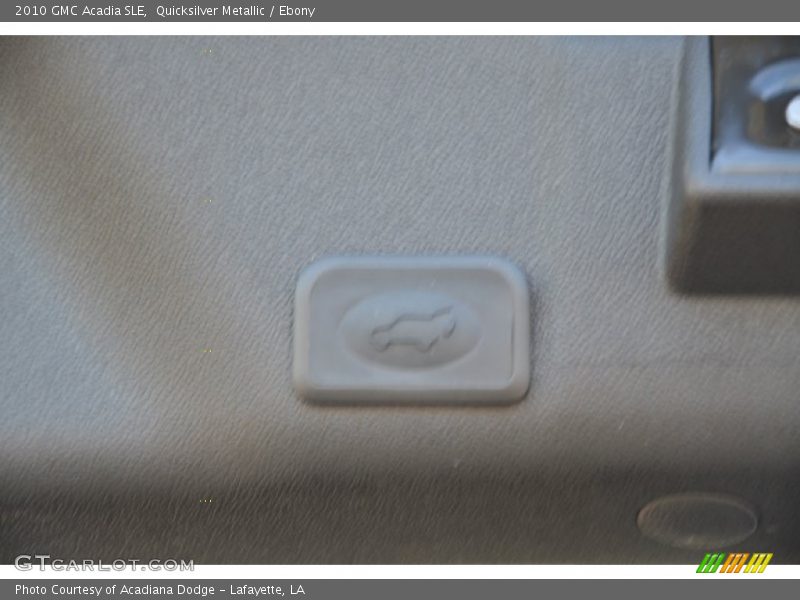 Quicksilver Metallic / Ebony 2010 GMC Acadia SLE