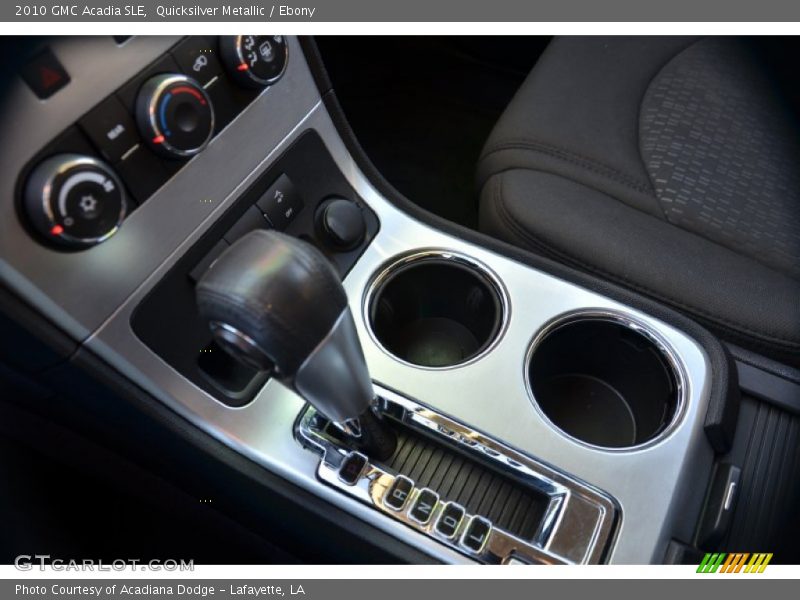 Quicksilver Metallic / Ebony 2010 GMC Acadia SLE