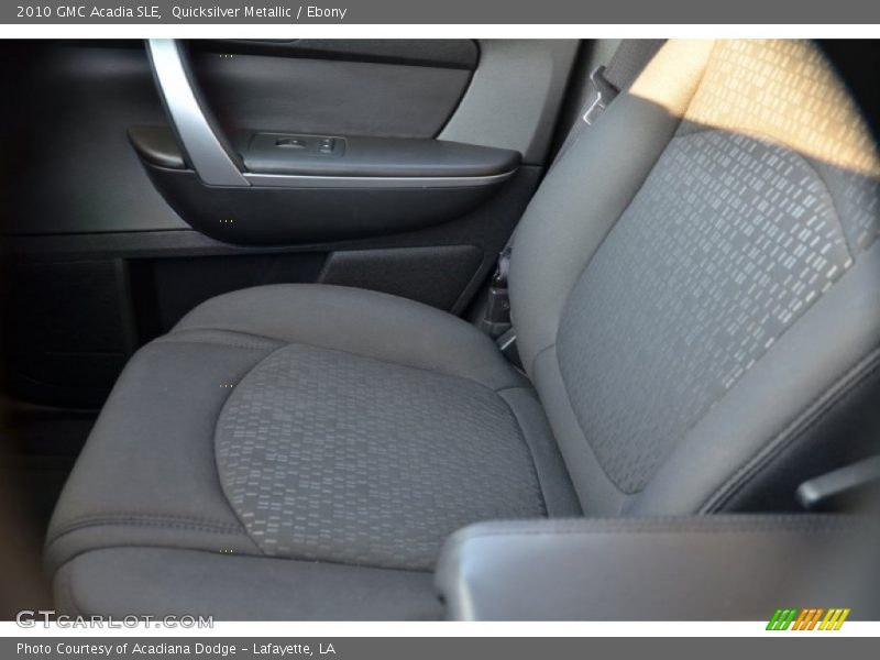 Quicksilver Metallic / Ebony 2010 GMC Acadia SLE