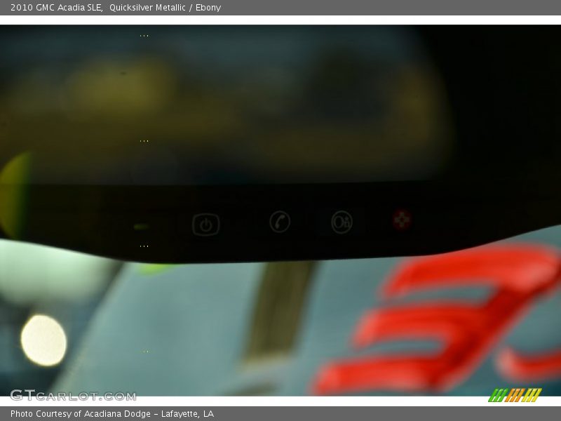 Quicksilver Metallic / Ebony 2010 GMC Acadia SLE
