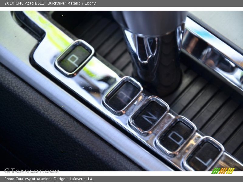 Quicksilver Metallic / Ebony 2010 GMC Acadia SLE