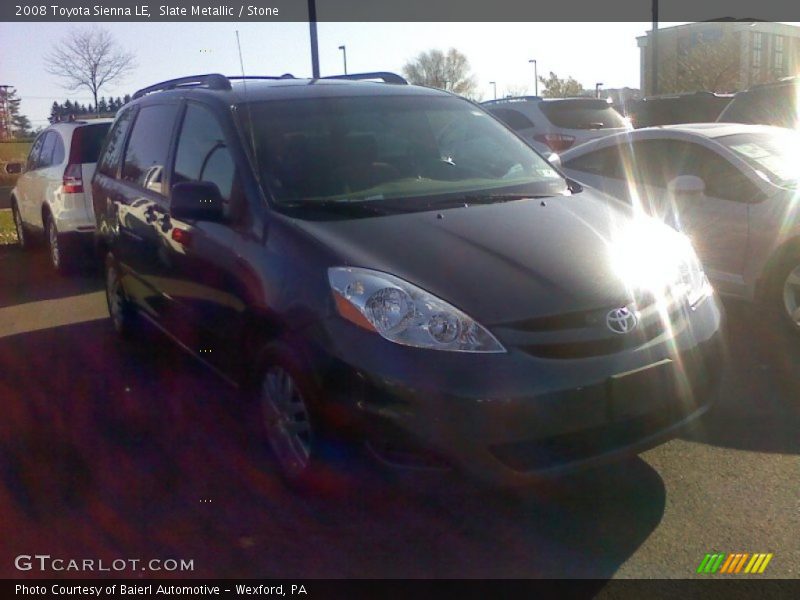 Slate Metallic / Stone 2008 Toyota Sienna LE