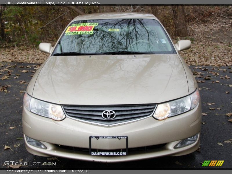 Gold Dust Metallic / Ivory 2002 Toyota Solara SE Coupe