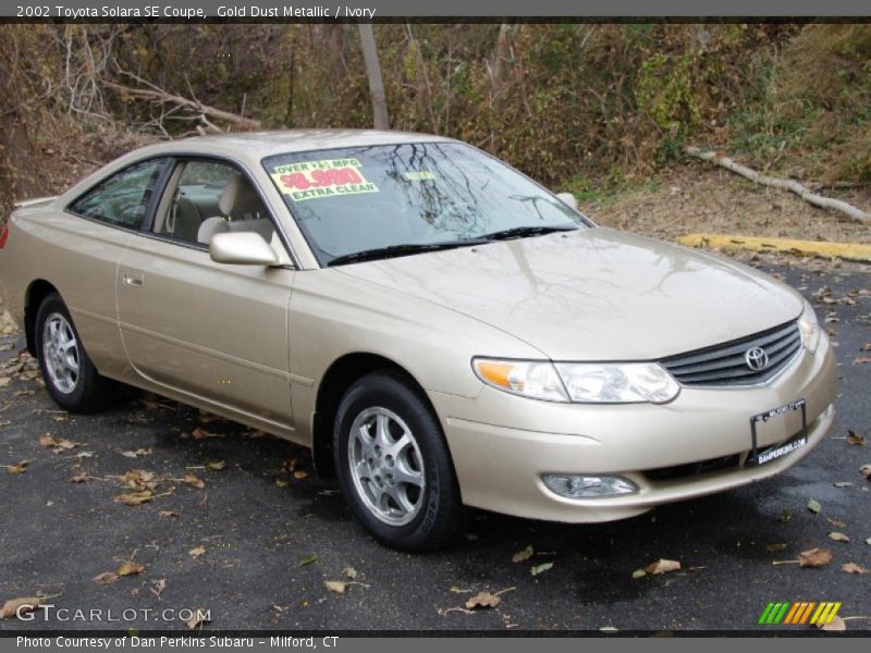 Gold Dust Metallic / Ivory 2002 Toyota Solara SE Coupe