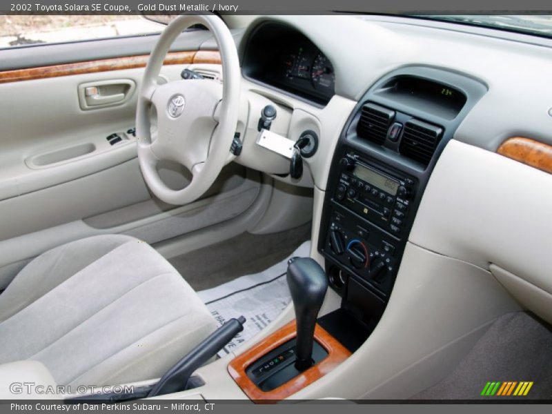 Gold Dust Metallic / Ivory 2002 Toyota Solara SE Coupe
