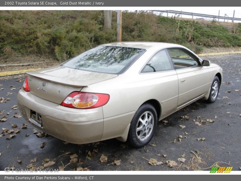 Gold Dust Metallic / Ivory 2002 Toyota Solara SE Coupe