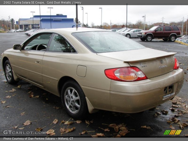 Gold Dust Metallic / Ivory 2002 Toyota Solara SE Coupe