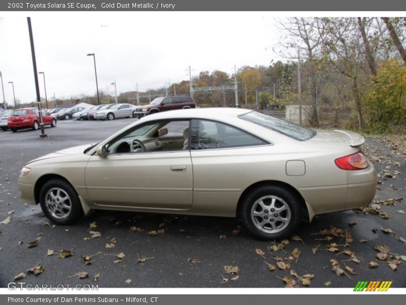 Gold Dust Metallic / Ivory 2002 Toyota Solara SE Coupe