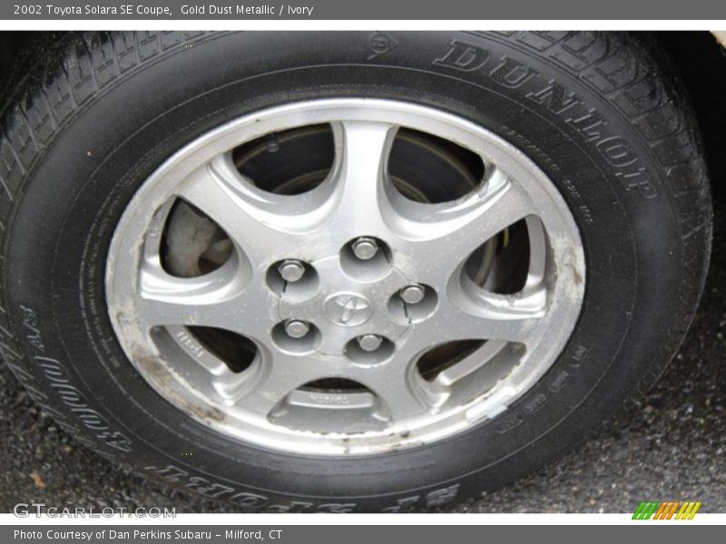 Gold Dust Metallic / Ivory 2002 Toyota Solara SE Coupe