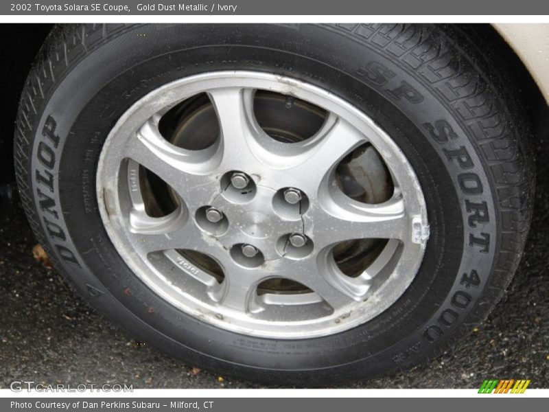 Gold Dust Metallic / Ivory 2002 Toyota Solara SE Coupe