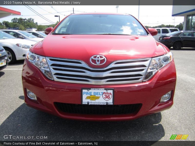 Barcelona Red Metallic / Ivory 2010 Toyota Venza I4