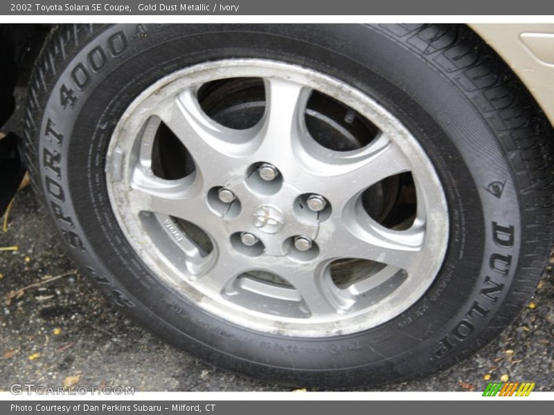 Gold Dust Metallic / Ivory 2002 Toyota Solara SE Coupe
