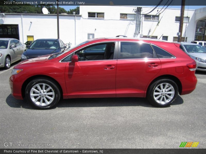 Barcelona Red Metallic / Ivory 2010 Toyota Venza I4