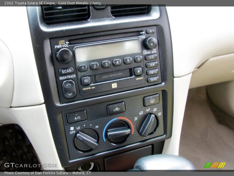 Gold Dust Metallic / Ivory 2002 Toyota Solara SE Coupe